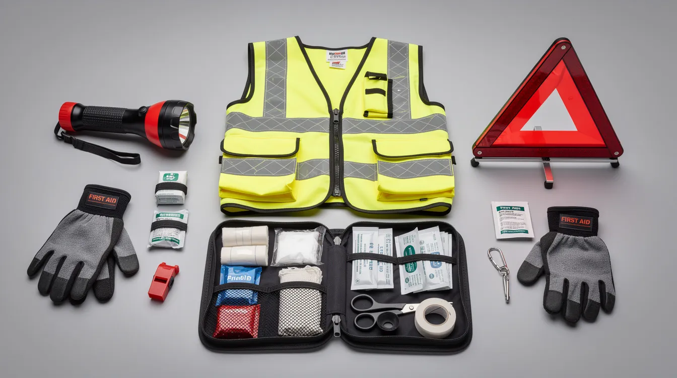 Vehicle breakdown kit all drivers should have