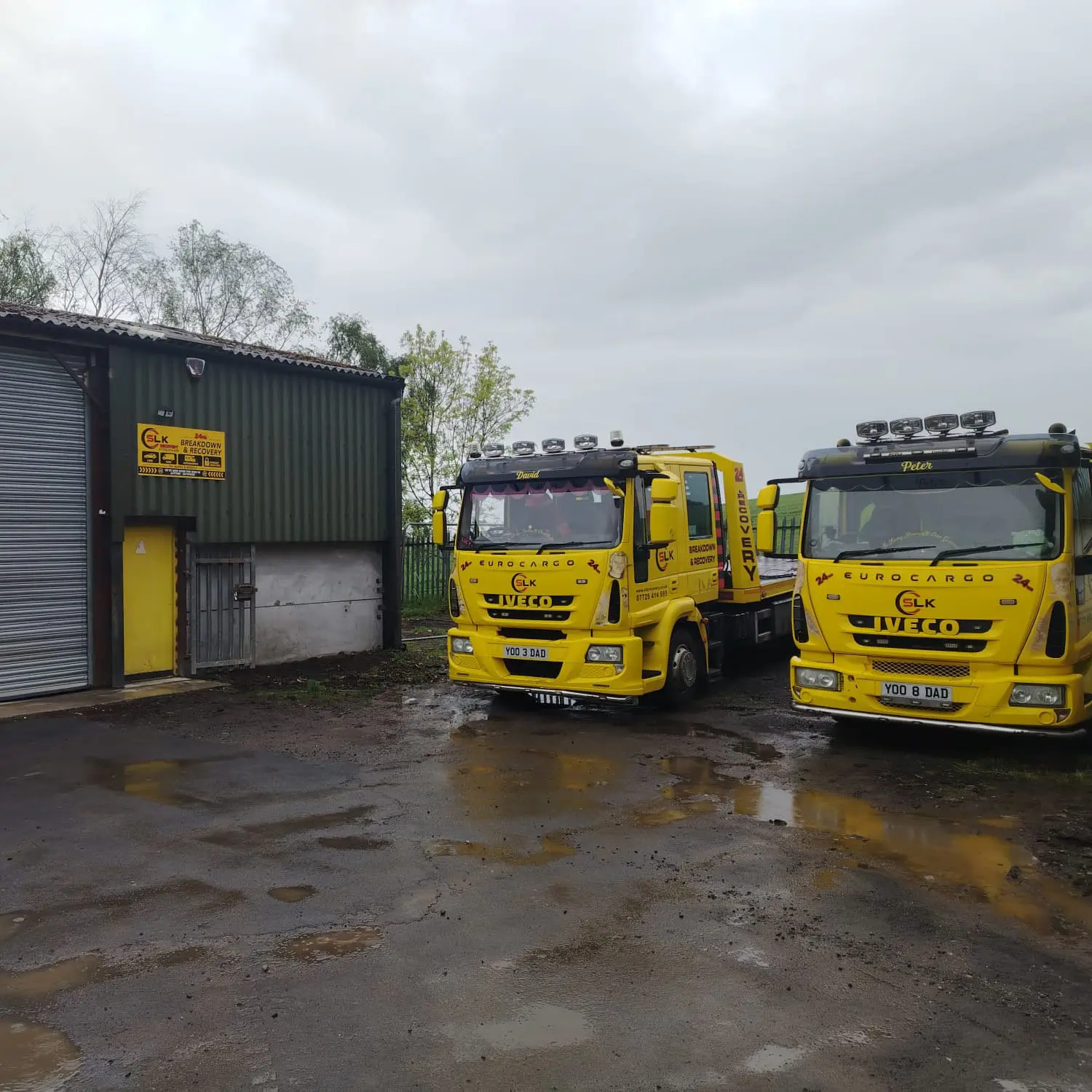SLK Recovery secure vehicle storage