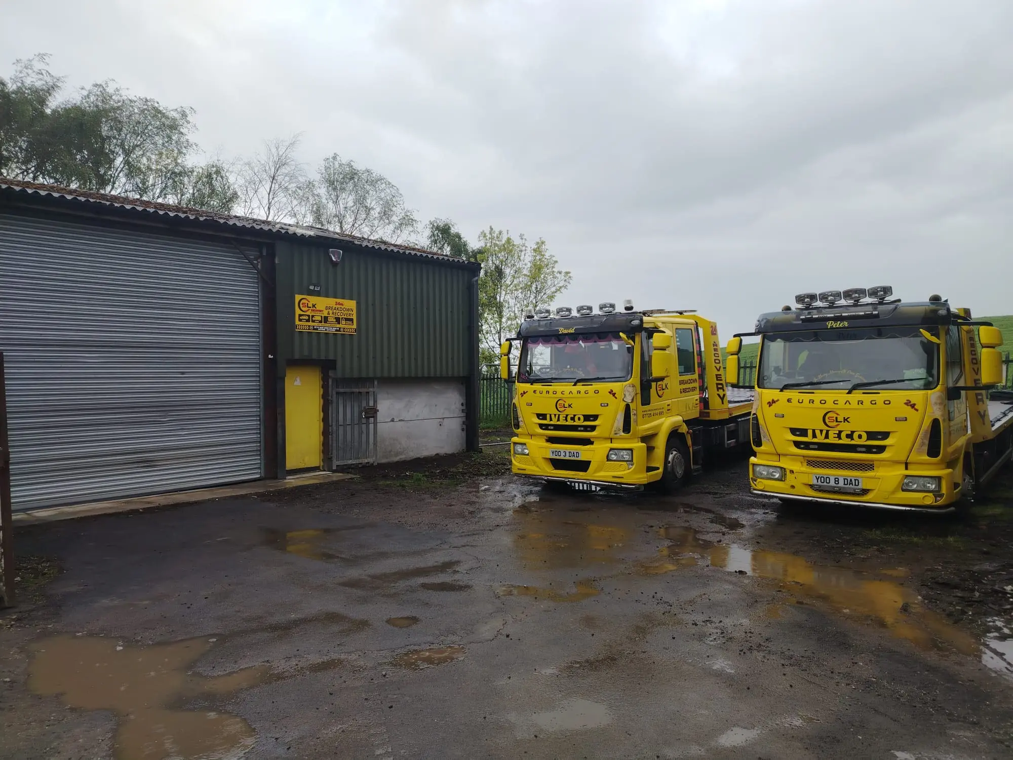 SLK recovery Secure vehicle storage Huddersfield